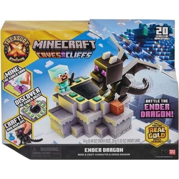 Minecraft Playset Treasure X Ender Dragon
