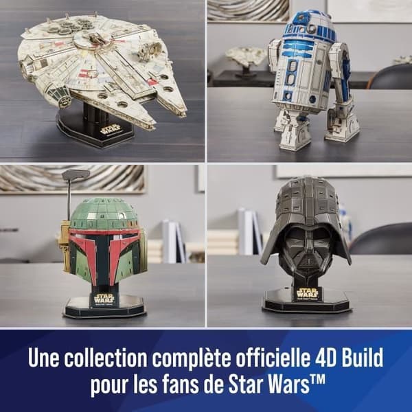 SPIN MASTER HJÄLM BOBA FETT Star Wars 4D Bygg