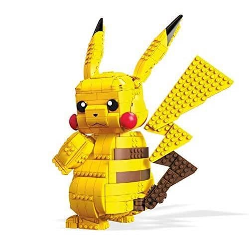 Byggspel - Mega Construx - Giant Pikachu 32 cm - 806 bitar - Gul - Barn 8+ år