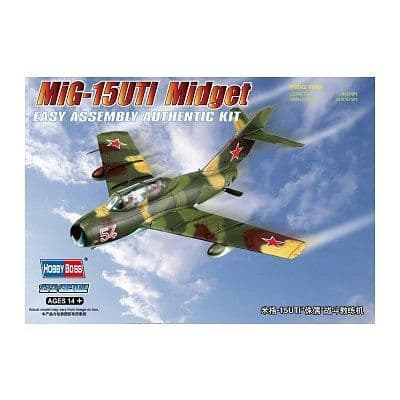 Stridsflygplan - HOBBY BOSS - MIG-15 UTI MIDGET - Barn - Pojke