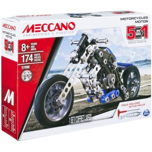 MOTORCYKEL - 5 Meccano MODELLER