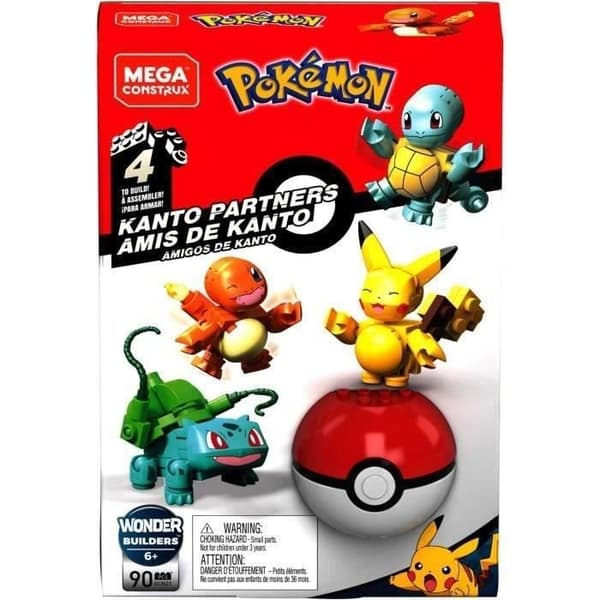 4 VÄNNER TILL KANTO - MEGA - GCN21 - BUILDING BRICKS MEGABLOKS LICENSERADE