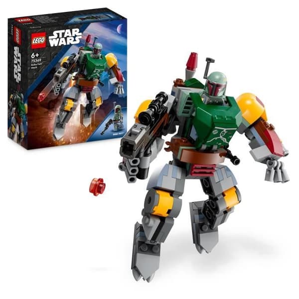 LEGO® Star Wars 75369 Boba Fett byggbar robotminifigur med dubbblåsare och jetpack