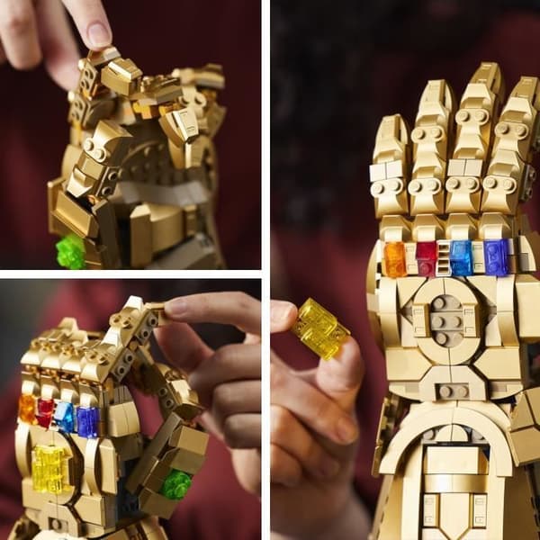 LEGO® 76191 Marvel The Infinity Gauntlet – byggbar Thanos för vuxna, present, dekoration