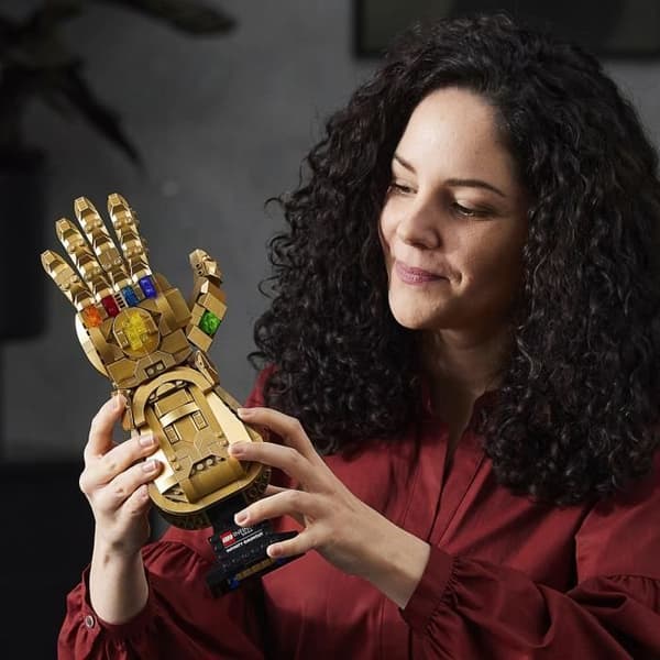 LEGO® 76191 Marvel The Infinity Gauntlet – byggbar Thanos för vuxna, present, dekoration