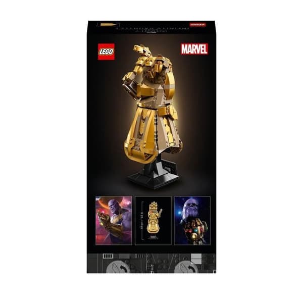 LEGO® 76191 Marvel The Infinity Gauntlet – byggbar Thanos för vuxna, present, dekoration