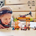 Miniatyrbild 5 av 6: LEGO® 60342 City Stuntz Stuntutmaningen: Shark Attack, Motorcykel Stunt Äventyrsleksak för åldrarna 5 och uppåt, presentidé