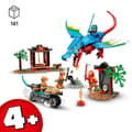 Miniatyrbild 2 av 6: LEGO NINJAGO 71759 Drakens tempel Ninja leksak och minifigurset med motorcykel
