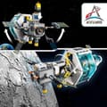Miniatyrbild 3 av 6: LEGO® 60349 City The Lunar Space Station, NASA-inspirerat rymdleksaksset, med astronauter, barn 6 år gamla