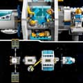 Miniatyrbild 4 av 6: LEGO® 60349 City The Lunar Space Station, NASA-inspirerat rymdleksaksset, med astronauter, barn 6 år gamla