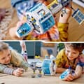 Miniatyrbild 5 av 6: LEGO® 60349 City The Lunar Space Station, NASA-inspirerat rymdleksaksset, med astronauter, barn 6 år gamla