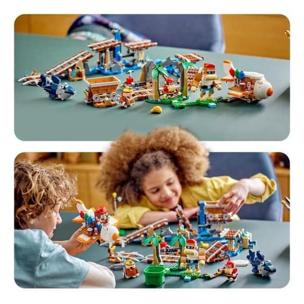 LEGO® Super Mario 71425 Diddy Kong Mine Cart Race Expansion Set, kombinera med startpaket