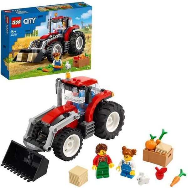 LEGO® City 60287 Traktorn, Byggleksak, Lantbruksdjur, Kaninminifigur