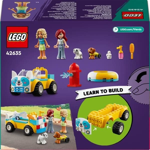 LEGO® Friends 42635 Hundvårdsbil - Leksak med djurtema