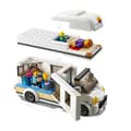 Miniatyrbild 3 av 5: LEGO® City 60283 Holiday husbil, leksak för barn i åldrarna 5, LEGO Forest, Fordon, Camping, Resespel