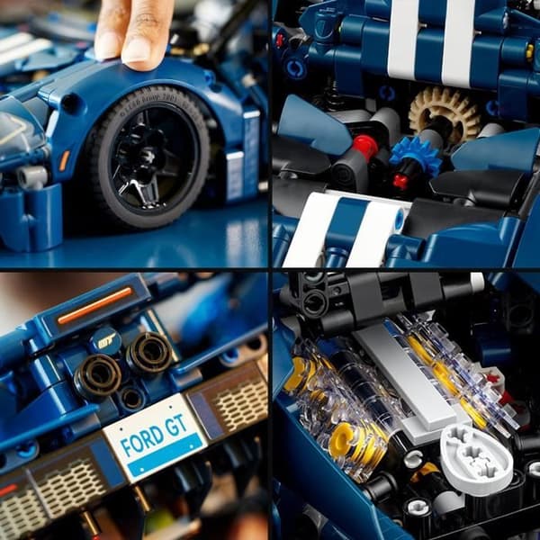 LEGO® Technic 42154 Ford GT 2022, modellbil för vuxna, skala 1:12, avancerad nivå