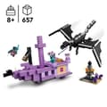 Miniatyrbild 2 av 6: LEGO® Minecraft® 21264 Draken och Enderskeppet - TV-spelsinspirerat set