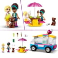 Miniatyrbild 3 av 6: LEGO® 41715 Friends glassbil, byggbar leksak med hundfigurer, fordon och instrumentbräda och Andrea minidockor från 4 år och uppåt