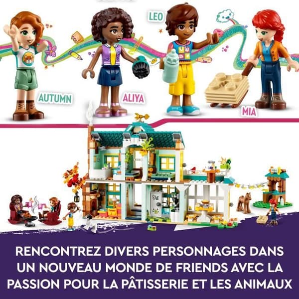 LEGO® Friends 41730 Hösthus, Djurleksak, Dockhus med tillbehör