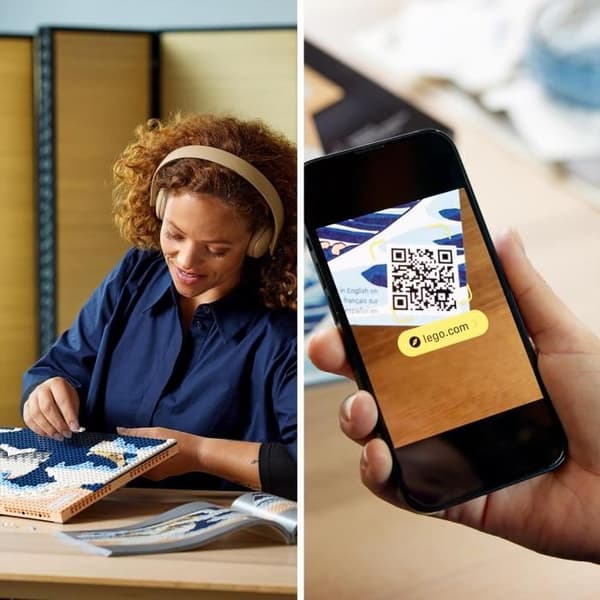 LEGO® ART 31208 Hokusai – Den stora vågen, japansk väggdekoration, kreativ fritid, vuxna