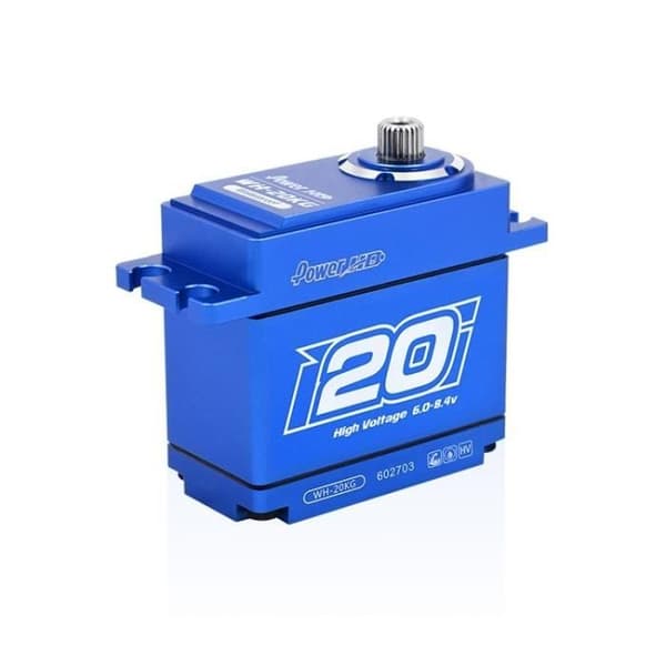 SERVO POWER HD WH20KG ALU VATTENTÄT HV-FODRAL (20KG-0,08SEC) HD-WH-2