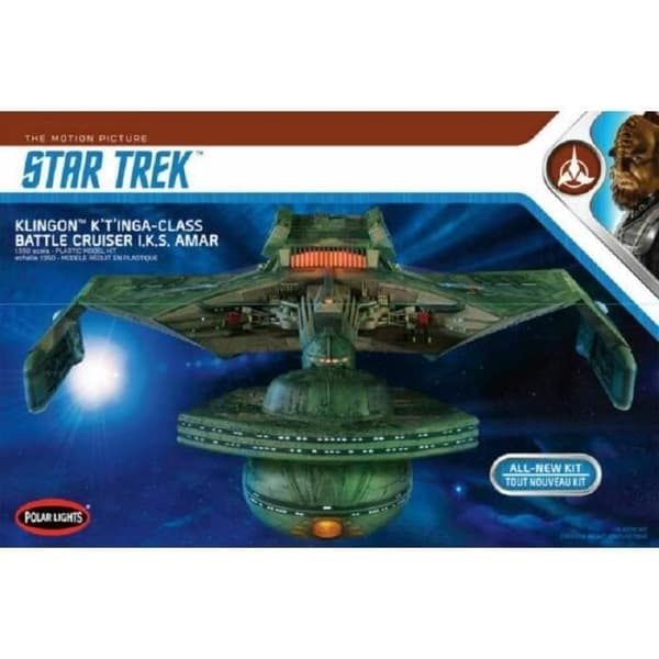 POLAR LIGHTS Model Kit - Star Trek U.s.s. Enterprise Ncc-1701 Refit 1/350:e - 938 stycken