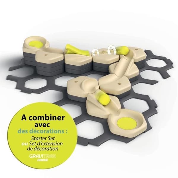 GraviTrax JUNIOR Start and Run expansionsset - Marmorkretsar - från 3 år - 27531 - Ravensburger