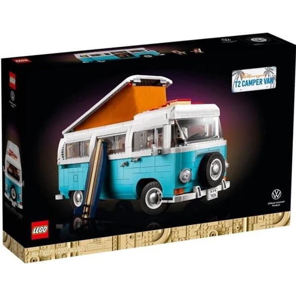 Leksak - Lego - Volkswagen T2 Husbil - Blå, Vit - Från 5 år - 10279