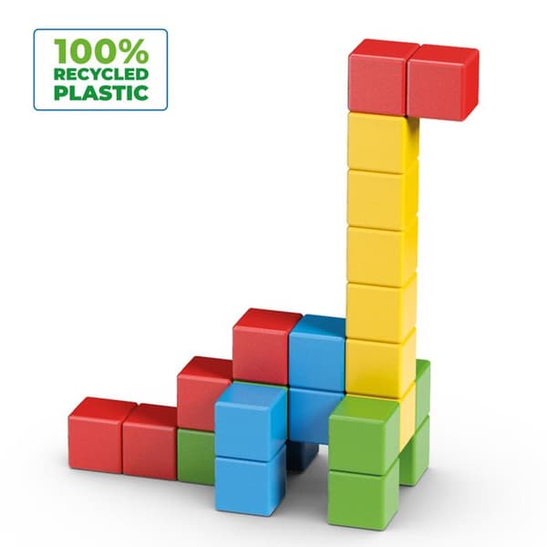 248 Geomag Magicube RE Creative Set 24 - Byggspel - Magnetisk byggsten - Magnetisk kub - Unisex