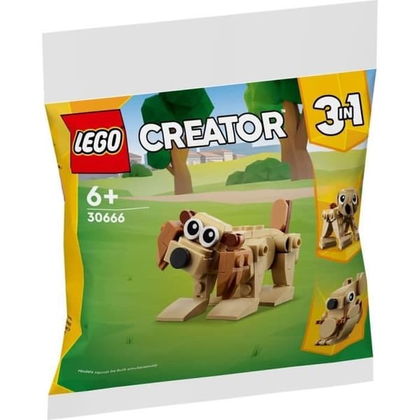 Leksak - LEGO - Överraskningsdjur - Flerfärgad - 10 delar - Plast