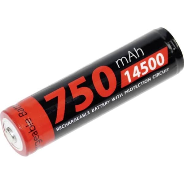 Speciellt uppladdningsbart batteri 14500 Li-Ion 3,7 V 750 mAh - XCELL