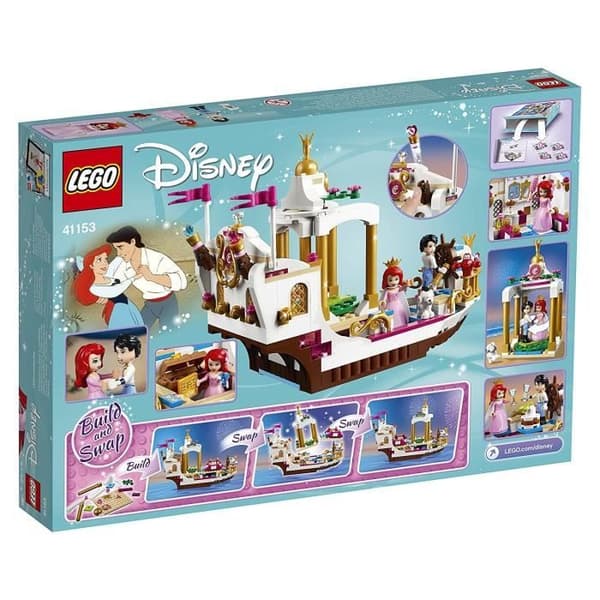 LEGO® Disney Princess™ - Bröllop på Ariels kungliga skepp - Byggsats - 380 delar