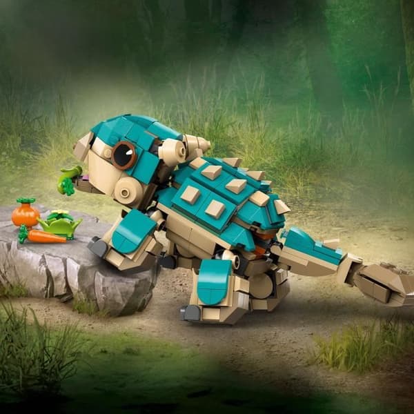 LEGO Jurassic World 76962 Baby Bumpy, Ankylosaurus - För fans av kritaläger