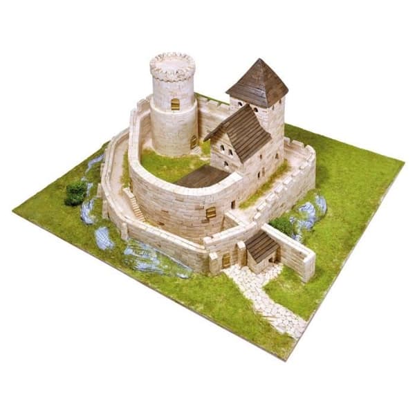 Satser att montera - Bedzin Castle Polen - Skala 1/160 - 3500 stycken - 40 x 40 x 22 cm - Dif. 7/10 Aedes