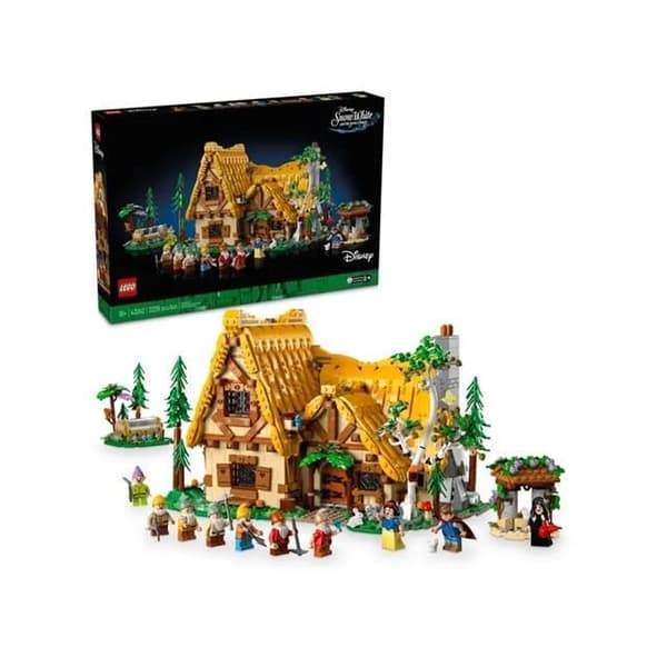 LEGO DISNEY - 43242 - SNÖVIT OCH DE SJU DVÄRGARSTUGA