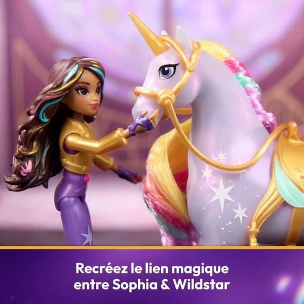 SPIN MASTER UNICORN BOX AND WILDSTAR OCH SOPHIA DOLL Unicorn Academy