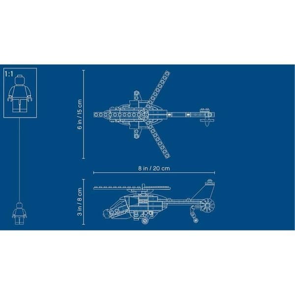 LEGO® Creator 3-i-1 - 31092 Helikopteräventyr