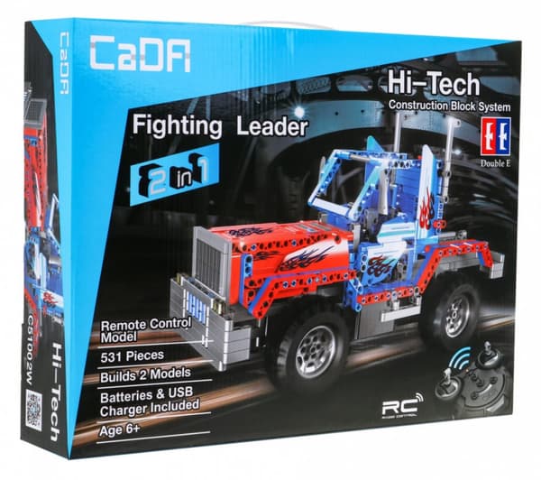 CaDA 531 el Kauko-ohjattu 2-in-1-maastoauto 6+ lapsille