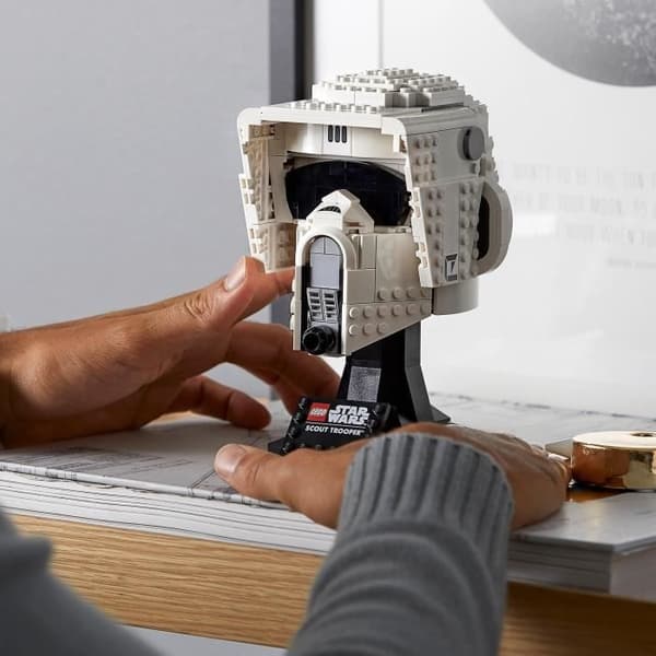 LEGO® Star Wars 75305 Scout Trooper-hjälm, kit, mask, modellsats, present till vuxna