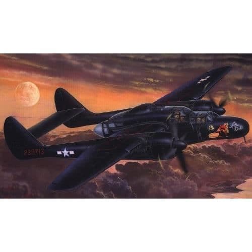 Flygplan - HOBBY BOSS - P-61B BLACK WIDOW - Svart - Från 15 år - Blandat