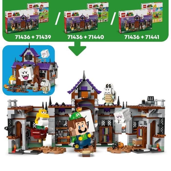 LEGO® Super Mario 71436 King Boo's Haunted Mansion - Nintendo® Collector's Set
