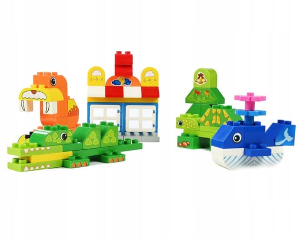 Sæt med blokke: Vandland - Cedar4Kids