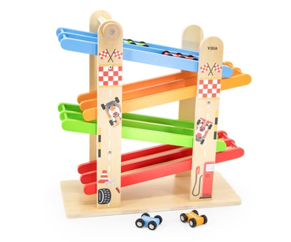 Viga 44744 Racerbana med dubbel ramp