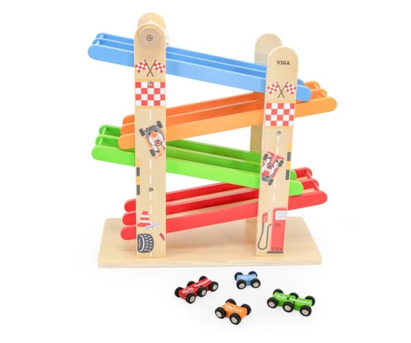 Viga 44744 Racerbane med dobbelt rampe