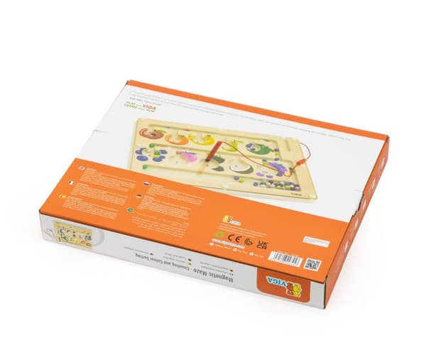 Viga 44745 Magnetisk labyrint - tælle og sortere farver