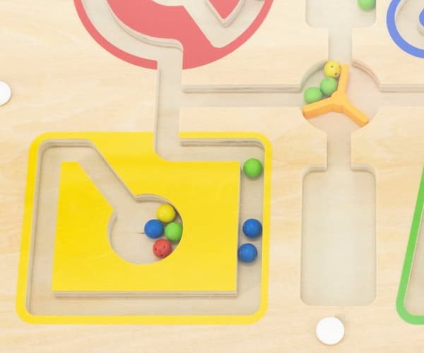 Viga 44746 Magneettinen labyrintti - lajittelee värejä ja muotoja