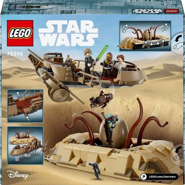 LEGO® Star Wars 75396 Desert Skiff och Sarlacc-gropen - Samlarset