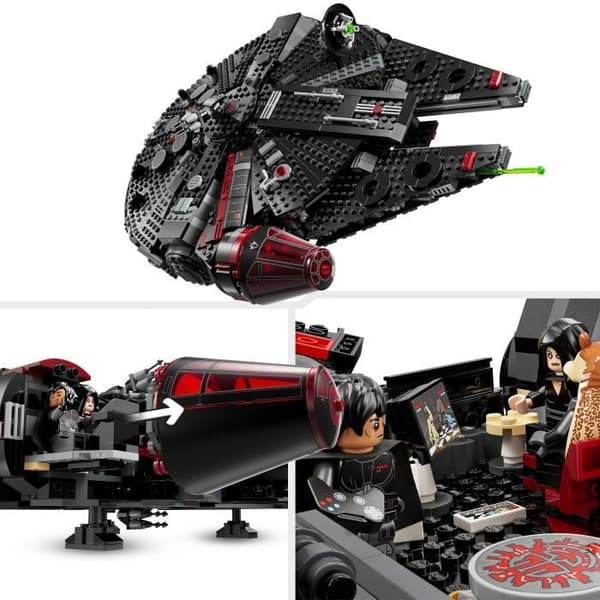 LEGO® Star Wars 75389 Den svarta falken - byggbart fordon för barn - present