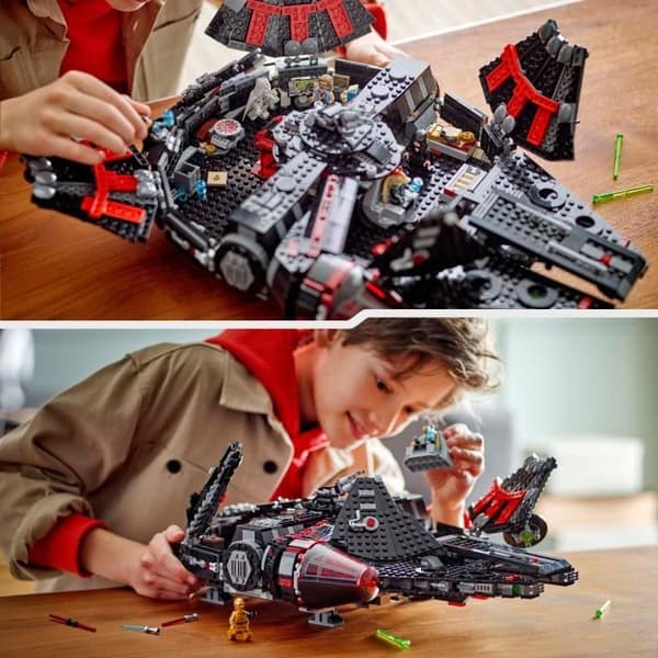 LEGO® Star Wars 75389 Den svarta falken - byggbart fordon för barn - present