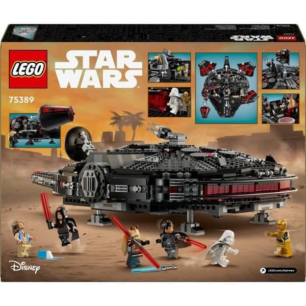 LEGO® Star Wars 75389 Den svarta falken - byggbart fordon för barn - present